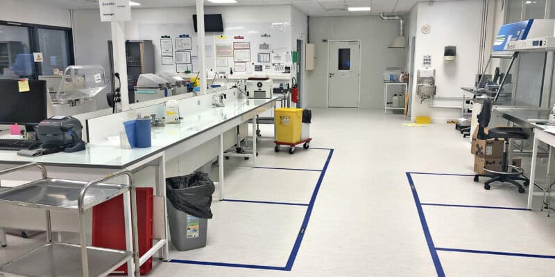 realisation renovation laboratoire