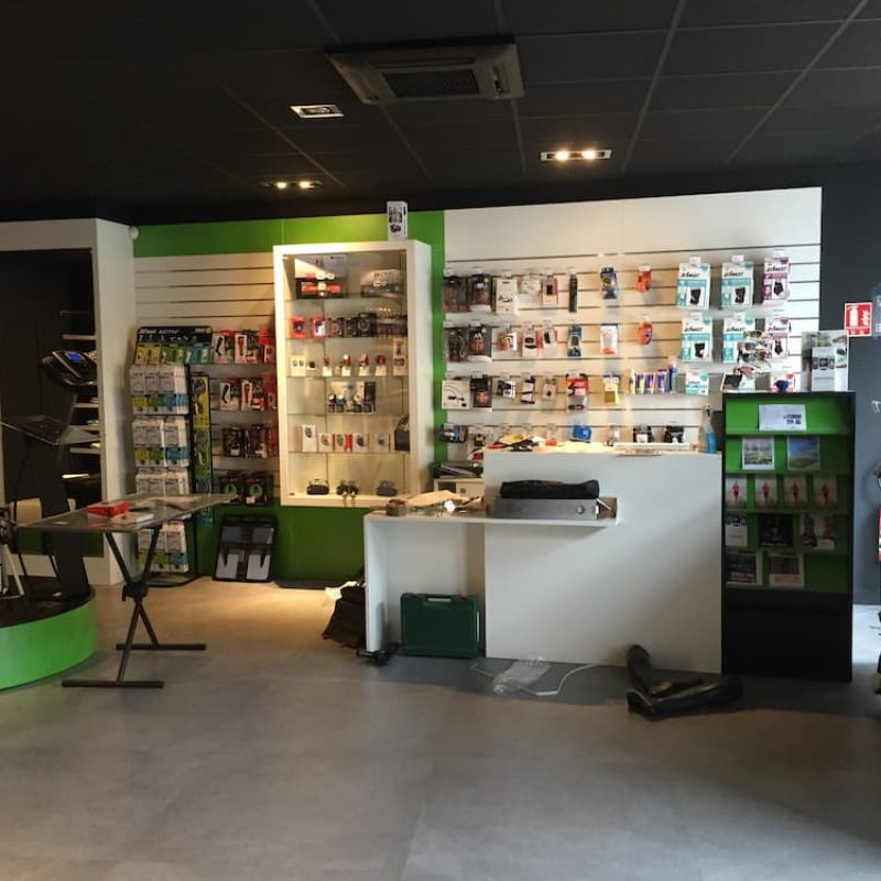 aménagement magasin de sport