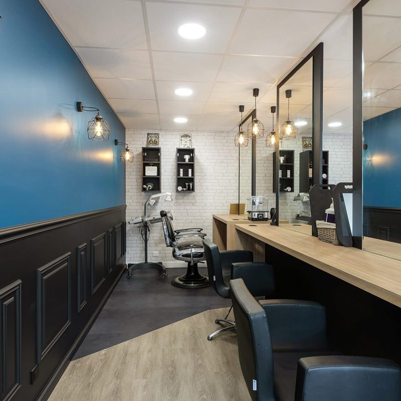 Rénovation salon coiffure