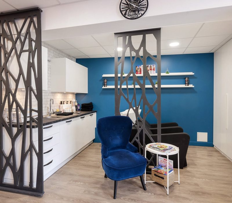 Rénovation salon coiffure